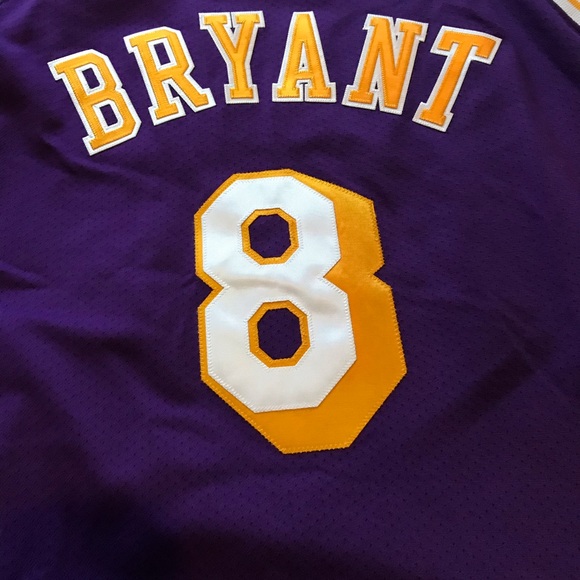 Kobe Bryant Mitchell and Ness Throwback Jersey - Picture 6 of 6
